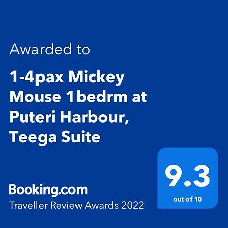 1-4Pax Mickey Mouse 1Bedrm At Puteri Harbour, Teega Suite Nusajaya  Bagian luar foto