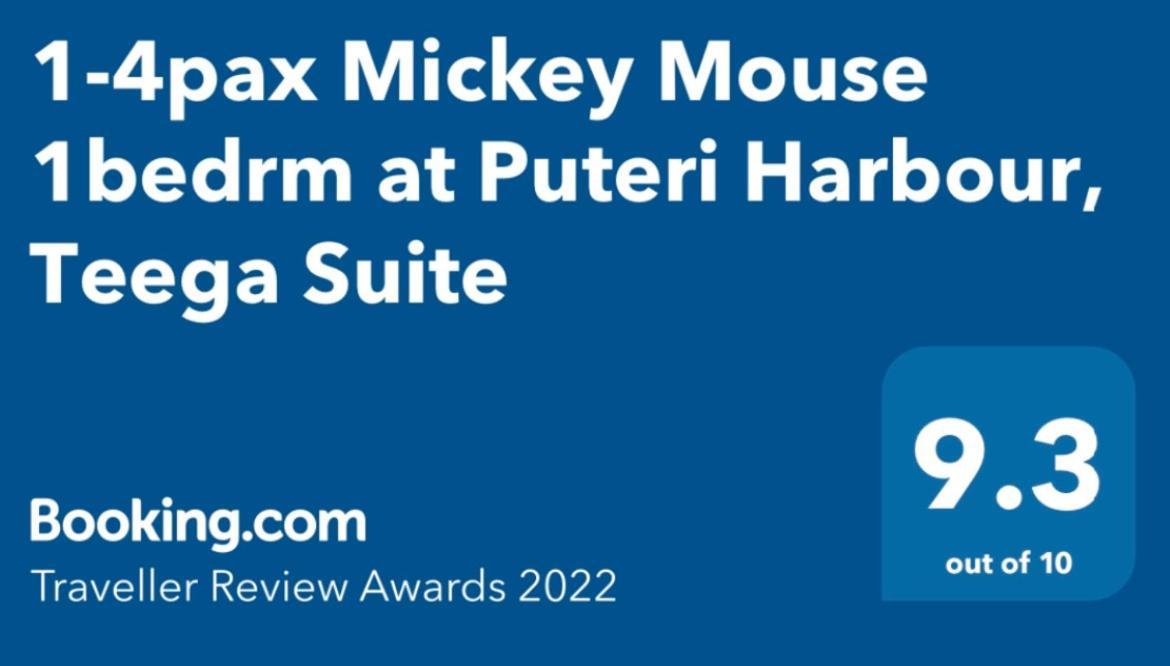1-4Pax Mickey Mouse 1Bedrm At Puteri Harbour, Teega Suite Nusajaya  Bagian luar foto