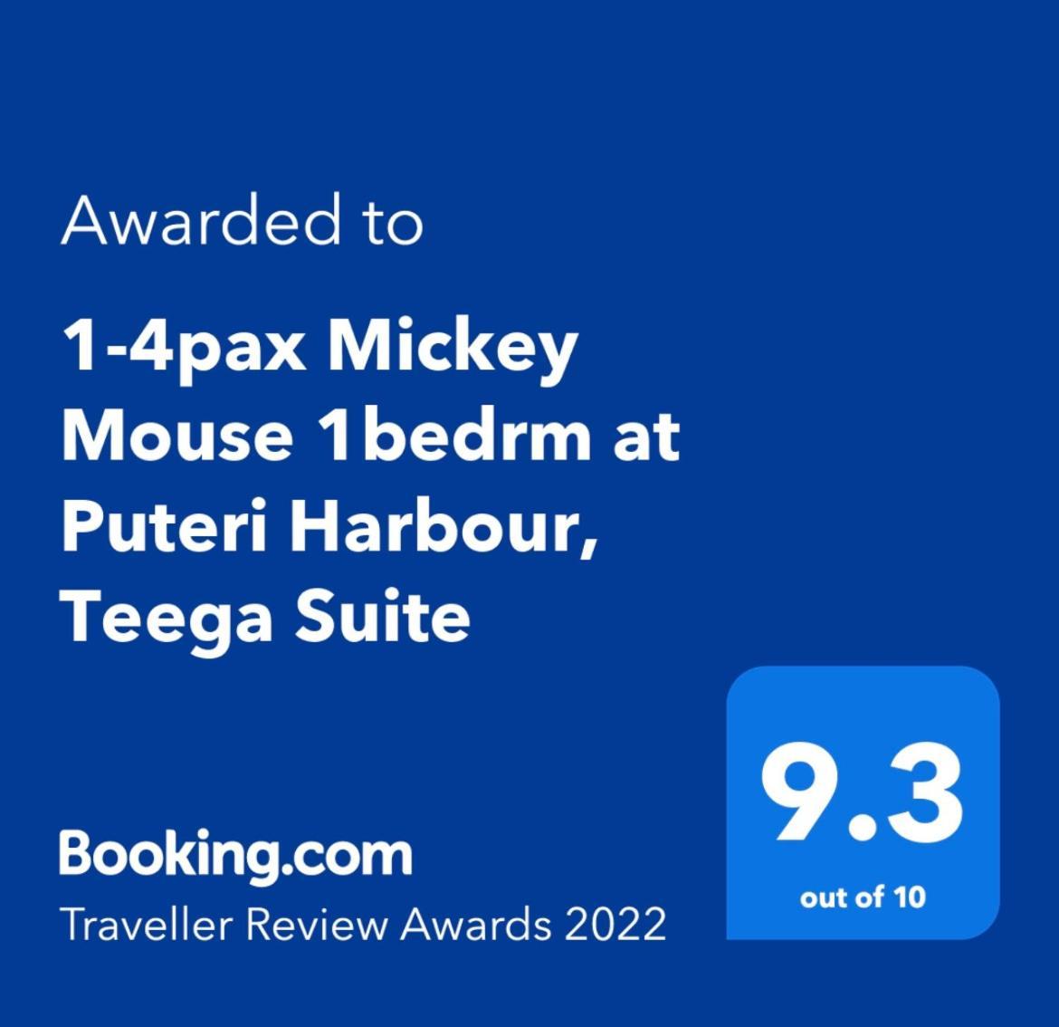 1-4Pax Mickey Mouse 1Bedrm At Puteri Harbour, Teega Suite Nusajaya  Bagian luar foto